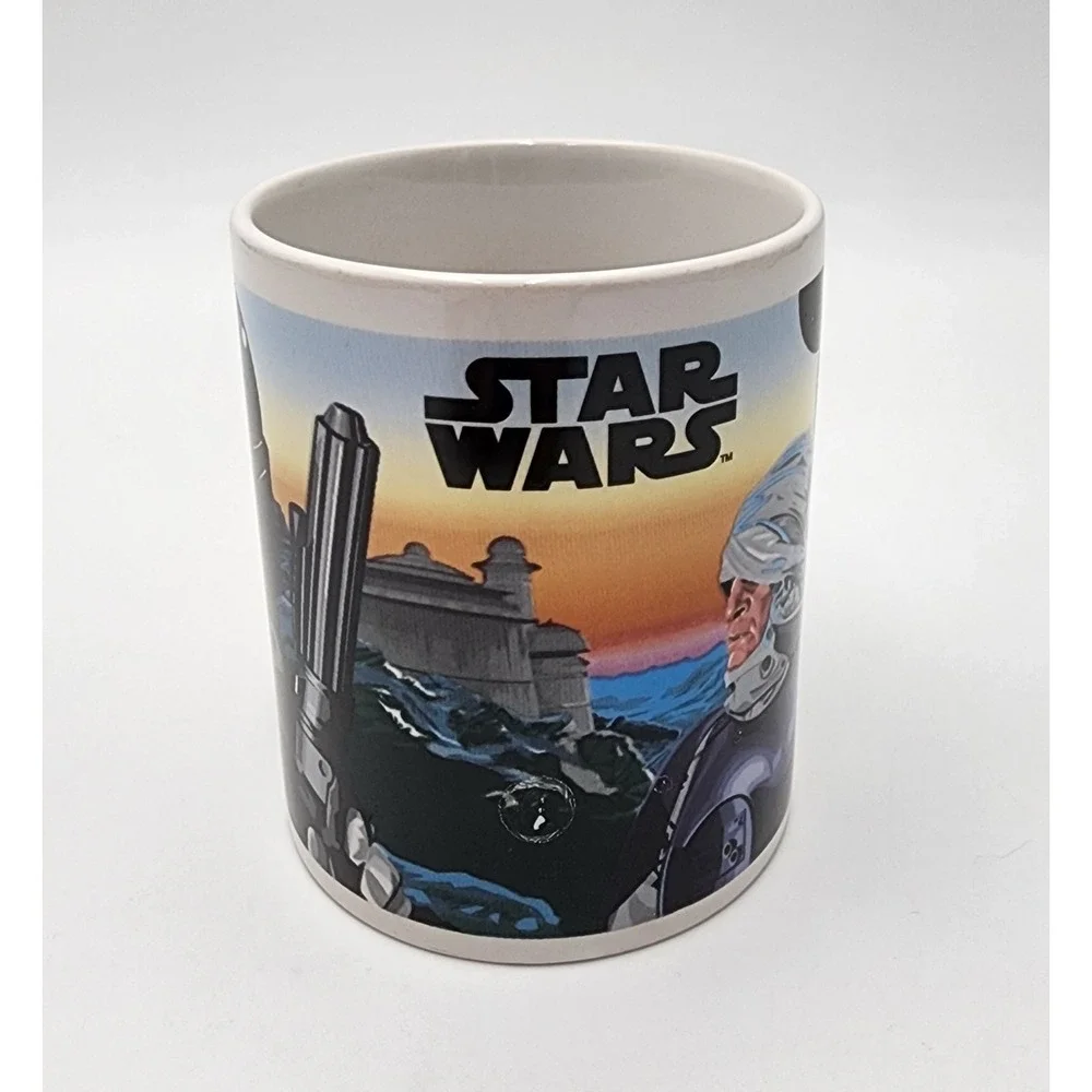 Star‎ Wars Vintage Boba Fett/Creedo and Hans Solo Mugs Set of 2- 2014 Galerie